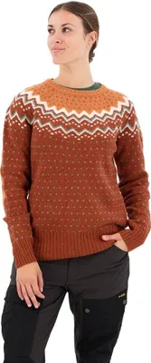 Image de Fjällräven Övik Knit Pullover Marron L Femme Marron L