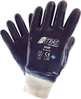 Produktbild von Arbeitshandschuhe | 12 Paar Nitras Nitrilhandschuhe |  | Gr. 10