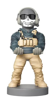 Produktbild von EXG Cable Guys - Call of Duty Lt. Simon 'Ghost' Riley, Handy/Smartphone, Fernbedienung, Aktive Halterung, Drinnen, Mehrfarbig