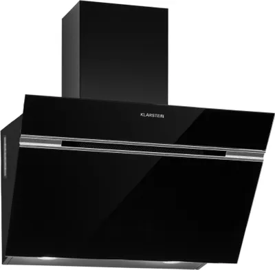 Obrázek produktu pro Klarstein digestoř 60 cm, odsávací/recirkulační digestoř s RGB LED diodami, výkonná digestoř, průtok vzduchu 600 m³/h, šikmá digestoř s IoT/WiFi, digestoř 60 cm