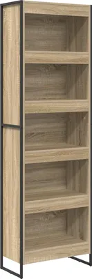 Obrázek produktu pro vidaXL Knihovna, 2 ks, Sonoma, 60 x 30 x 189,5 cm, dřevotřísková deska
