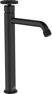 Produktbild von Design Waschtischarmatur stehend Schwarz
