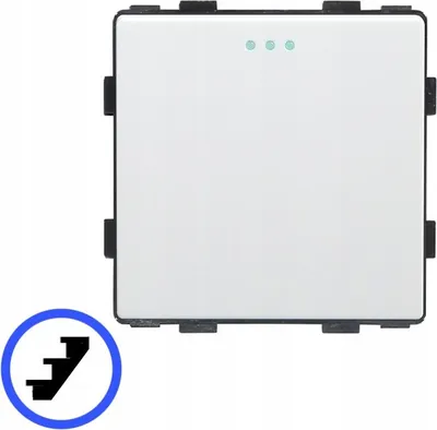 Produktbild von Treppenhauslichtschalter 1P mechanischer Einsatz weiß RTX SH
