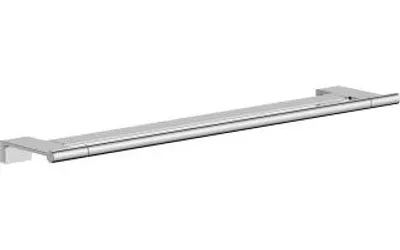 Produktbild von Hansgrohe 41763000 Doppelbadetuchhalter AddStoris S