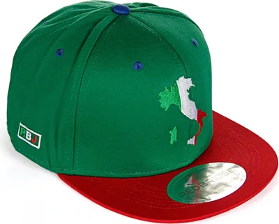 Produktbild von Red Bridge Uni Italien Cap Snapback Bestickt Grün One Size