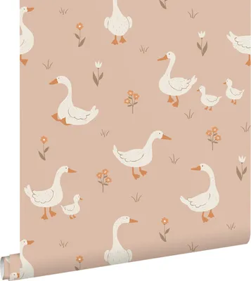 Obrázek produktu pro ESTAhome tapety Husy Terracotta Pink 50 x 900 cm
