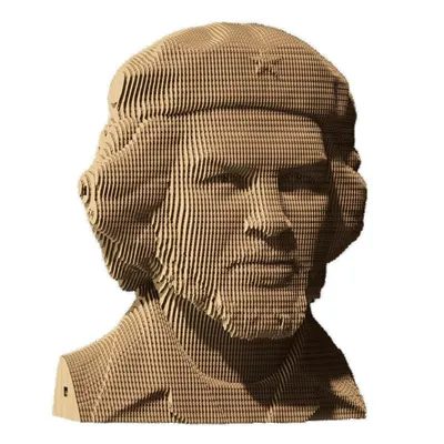 Produktbild von 3D-Puzzle Che Guevara: Umweltfreundlicher Bastelbausatz
