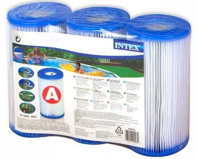Produktbild von INTEX Filter Typ A für Poolpumpen 3 Stück