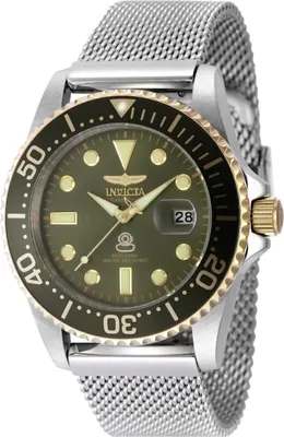 Immagine prodotto di Invicta Pro Diver 48217 Orologio da Uomo - Movimento al Quarzo - Acciaio Inossidabile con Quadrante Verde - 42 mm