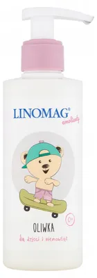 Oliwka dla dzieci i niemowląt Linomag 200 ml natłuszcza łagodzi regeneruje