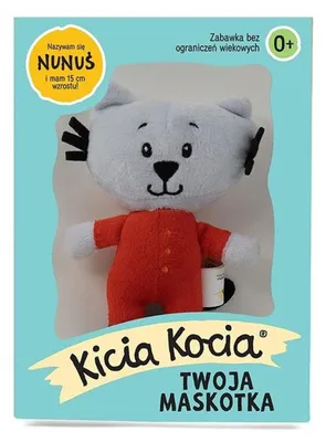 Produktbild von Kicia Kocia - maskotka Nunuś w pudełku