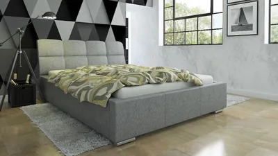 Produktbild von Polsterbett Bett Doppelbett CATELLO 200x200cm inkl.Bettkasten