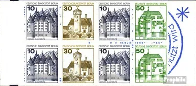Produktbild von Briefmarken Berlin (West) 1980 Mi MH11ca (kompl.Ausg.) postfrisch Burgen und Schlösser
