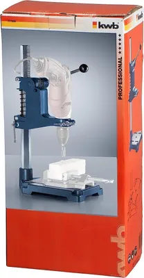 Produktbild von kwb PROFI Bohrständer für Bohrmaschinen mit Eurohals Durchmesser 43 mm - für exakte Bohrungen und Fräsungen