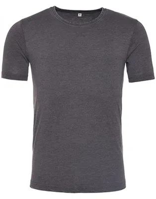 Produktbild von Just Ts & Polos JT099 | Herren Washed T - Farbe: Washed Charcoal - Größe: XS