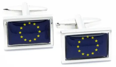 Productafbeelding van Manchetknopen - Europese Vlag - Blauw