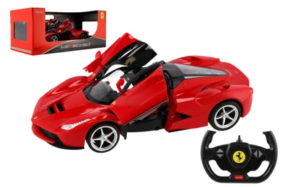 Obrázok produktu pre RC auto LaFerrari RASTAR, plastové, 32 cm, 2,4 GHz, diaľkovo ovládané, na batérie, v krabici 43 x 19 x 23 cm