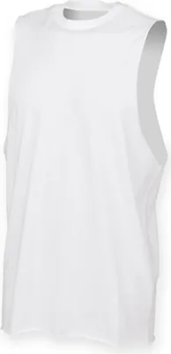 Immagine prodotto di SF Men SF232 | Gilet a collo alto con giromanica - Colore: Bianco - Taglia: XXL