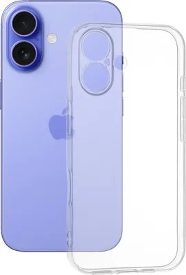Obrázok produktu pre Techsuit Clear Silicone kryt na iPhone 16 – priehľadný