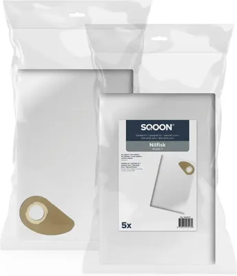 Obrázok produktu pre CleanInQ - Vrecká do vysávača Cleaninq Nilfisk Buddy II (2) SMS | Pečenie v 5 kusoch