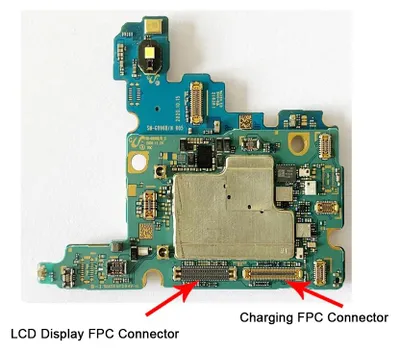 Image de Connecteur FPC LCD pour carte mère Samsung Galaxy S21 Plus 5G SM-G996B - Câble flexible