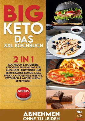 Produktbild von BIG KETO Das XXL Kochbuch