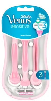 Image de Gillette Venus Sensitive 3 wegwerpscheermesjes