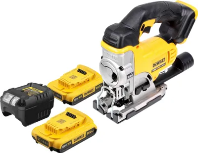 Produktbild von DeWalt DCS 331 D2 Akku Stichsäge 18 V + 2x Akku 2,0 Ah + Ladegerät