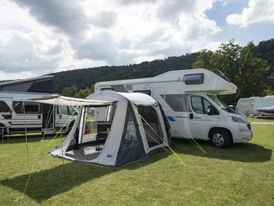 Produktbild von Aufblasbares Busvorzelt Tour Breeze Air Freistehendes Luftzelt 310 x 210 x 290 cm