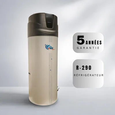 Image de Elix Chauffe Eau Thermodynamique 300l R290 – Pompe à chaleur eau chaude