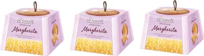 Produktbild von 3x Bauli Panettone Margherita ohne Rosinen und ohne kandierte Früchte 700g Backprodukt weich mit frischen Eiern, Butter und natürlicher Hefe