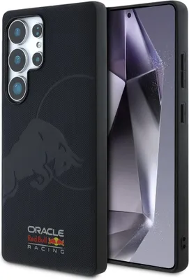 Immagine prodotto di Etui Red Bull in pelle Meshed Debossed Bull Magsafe Do Samsung Galaxy S25 Ultra Granatowy