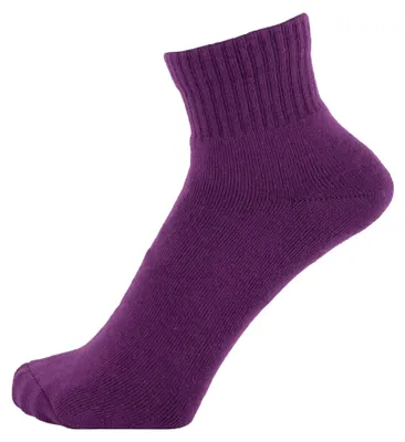 Obrázok produktu pre ZAKIRA, froté ponožky do tenisiek, z česanej bavlny, veľkosť 36-40 (EU), fialová