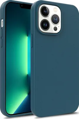 Produktbild von Mobigear  iPhone 15 Pro Hülle Umweltfreundliches Backcover - Blau
