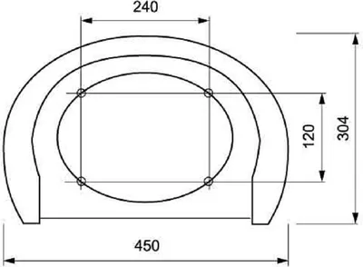 Produktbild von SANIT Klappsitz Thermoplast weiß 54.001.01..0000