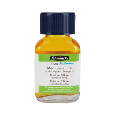 Produktbild von Medium 3 Blue - 60ml Ölfarben Hilfsmittel - Schmincke 50 263 025