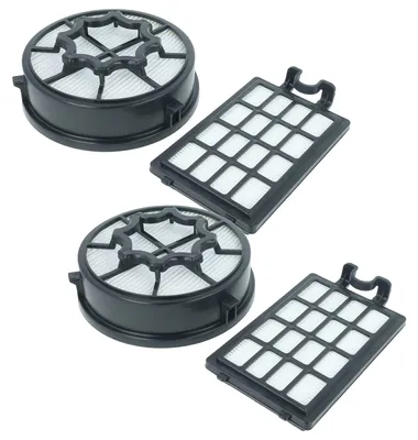 Produktbild von vhbw 6-tlg. Filter-Set kompatibel mit Zanussi ZAN7890UKEL, ZAN7880UKEL Staubsauger - 2x Abluft-Filter, 2x HEPA-Filter, 2x Vormotor-Filter