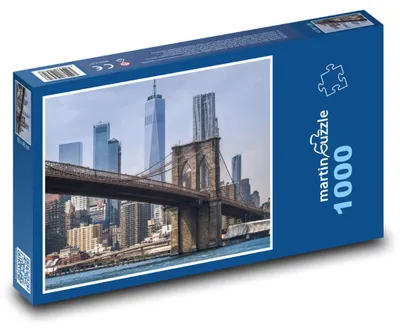 Zdjęcie produktu dla martinpuzzle - Puzzle 1000 - Manhattan - miasto, Nowy Jork