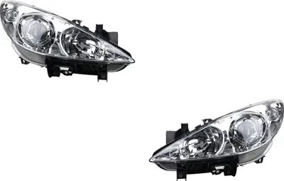 Immagine prodotto di Johns, fari alogeni anteriori per Peugeot 307 07/05- H7 H1 set sinistra destra 620886 620686