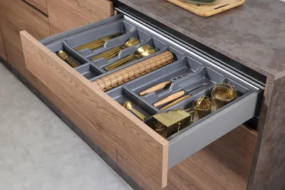 Obrázek produktu pro Rejs Pro 80 Organizér do zásuvky na příbory 73 cm kovový