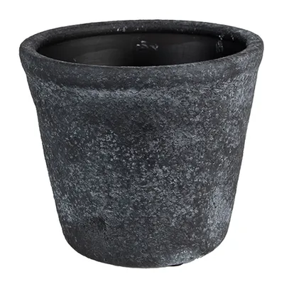 Produktbild von Clayre & Eef Blumentopf Ø 12x10 cm Grau Keramik