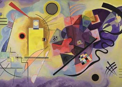 Image de Ravensburger 120000235 Wassily Kandinsky : Jaune, rouge, bleu