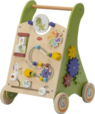 Immagine prodotto di Tiny Love Baby Carrello in legno per imparare a camminare, girello 2 in 1, 12 attività interattive, capacità motorie, 18+ mesi, Born To Party