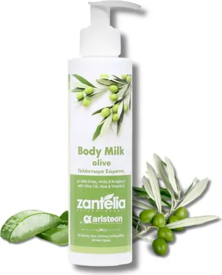 Produktbild von Zantelia Körpermilch mit Olivenöl und Aloe Vera 250 ml