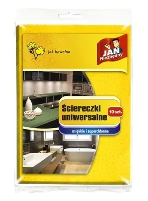 Obrázek produktu pro Jan Niezbędny Univerzální utěrky, 10 kusů
