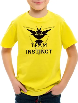 Produktbild von BaumwolleCloud Team Instinct Kinder T-Shirt Gelb Instinkt