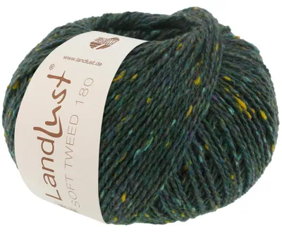 Produktbild von Lana Grossa - Landlust Soft Tweed 180 0116 dunkelpetrol meliert