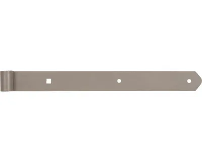 Zdjęcie produktu dla Zawias do okiennic GAH DURAVIS®, prosty, zaokrąglony, perłowy beżowy 400 x 13 mm