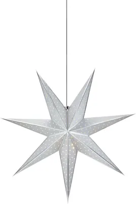 Produktbild von Markslöjd Hängestern Glitter silber, H 75 cm x T 23 cm x L 75 cm