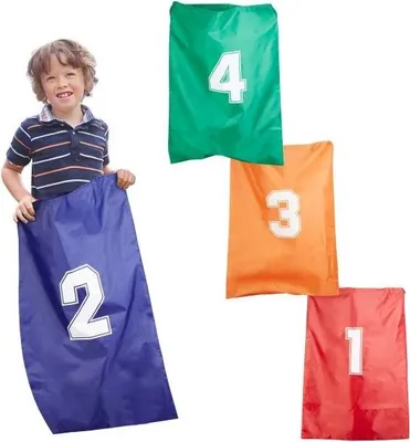 Produktbild von Hüpfsäcke für Kinder - 4er Set